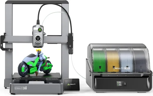 Creality Hi Combo, imprimante 3D multicolore avec module CFS 4 bobines