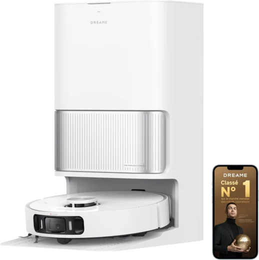 Dreame L40 Ultra AE et sa station PowerDock