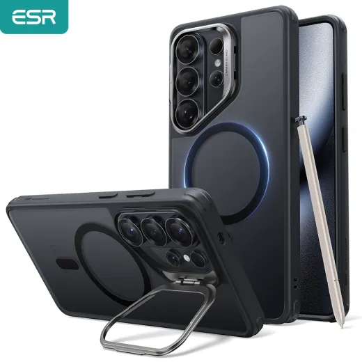 Coque magnétique ESR avec anneau-béquille pour Galaxy S26 Ultra