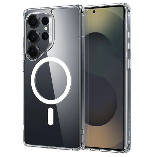 Coque transparente ESR HaloLock Classic Hybrid pour Galaxy S25 Ultra