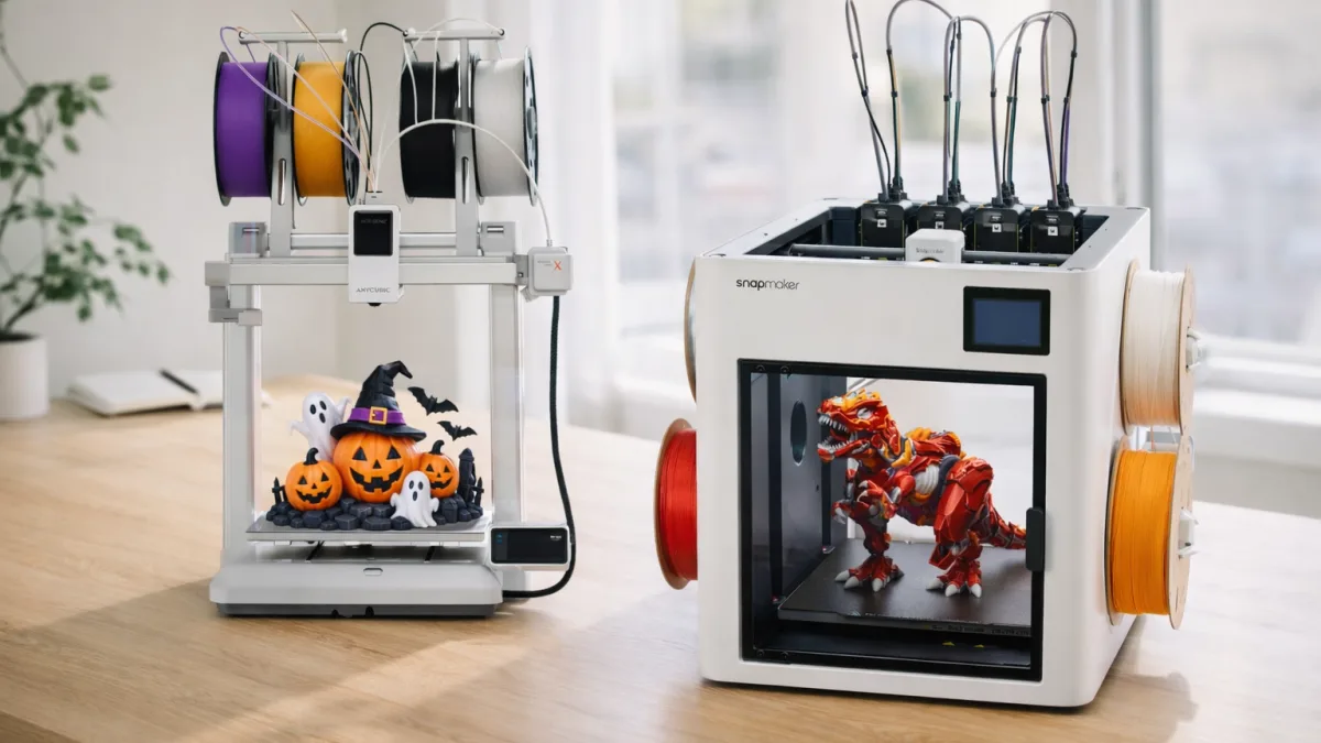 imprimante 3D multicolore