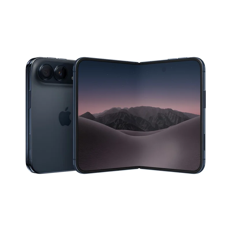 iPhone Duo ou iPad mini : iPhone Duo ciel nocturne, smartphone pliable d’Apple