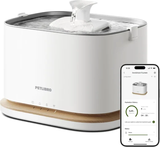 Petlibro Dockstream 2, fontaine à eau sans fil pour chat