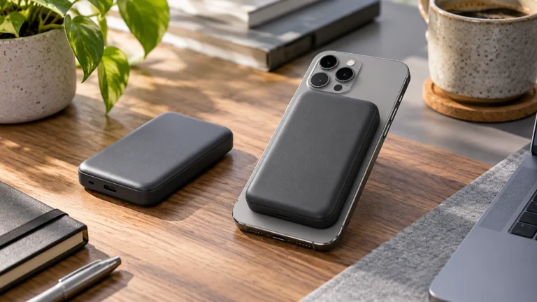 UGREEN MagFlow : batterie externe magnétique sans fil pour smartphone
