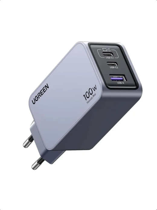 Chargeur GaN UGREEN Nexode Pro 100 W 3 ports